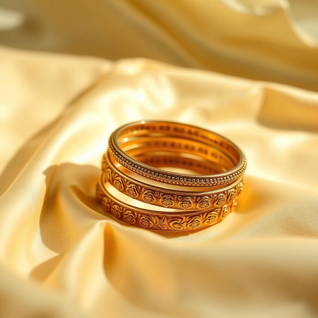 Hand-engraved bangles