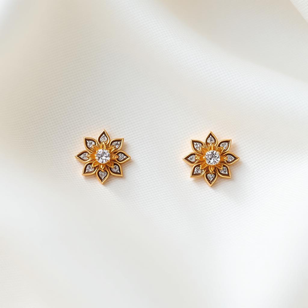 Gold studs